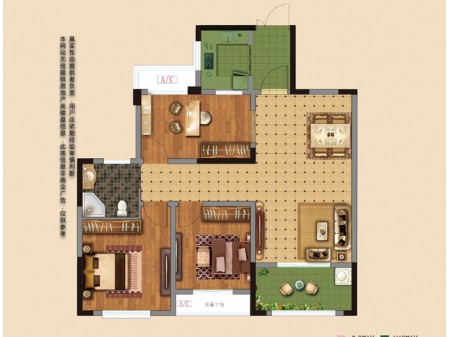 凤麟府15楼 96平 三室两厅 毛坯房 报88万 看中可谈